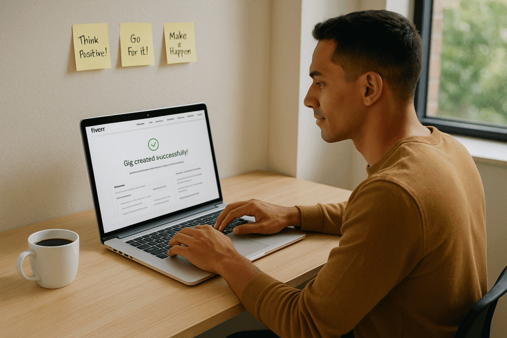 Fiverr as a Beginner in (2025) The Ultimate Guide to Starting Freelancing on