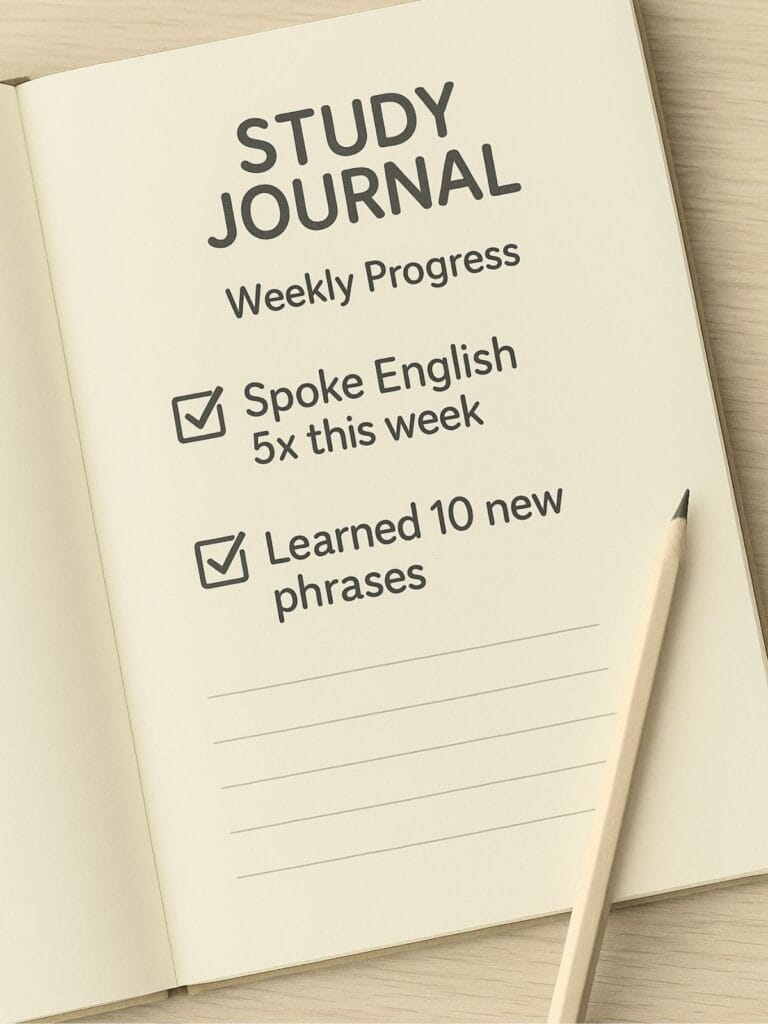 Reflect on Your Progress Each Week