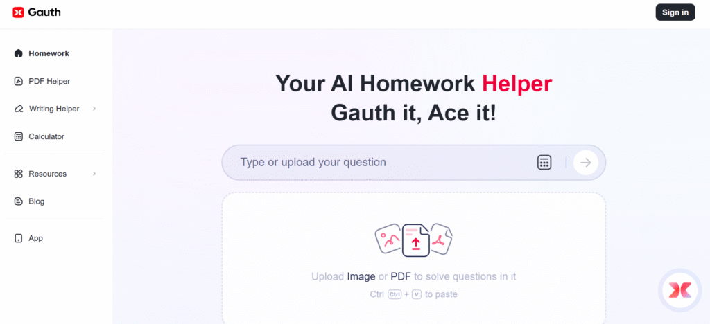 Overview of Gauth AI